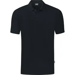 JAKO Unisex Polo Organic, Größe XL in Schwarz Schwarz