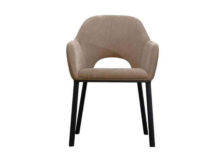 Fauteuil FOREST bi matière écru