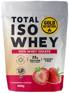 GOLDNUTRITION Total ISO Whey Strawberry Flavour 450 gr
