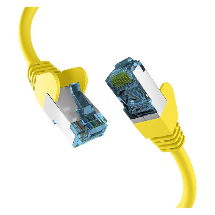 M-Cab CAT7 YELLOW 1.5M RAW CAB RJ45 (S/FTP, CAT7, 1.50 m) (EC020200180)