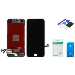 Kaputt.de iPhone 7 Display schwarz - Set (Display, Apple iPhone 7), Mobilgerät Ersatzteile, Schwarz