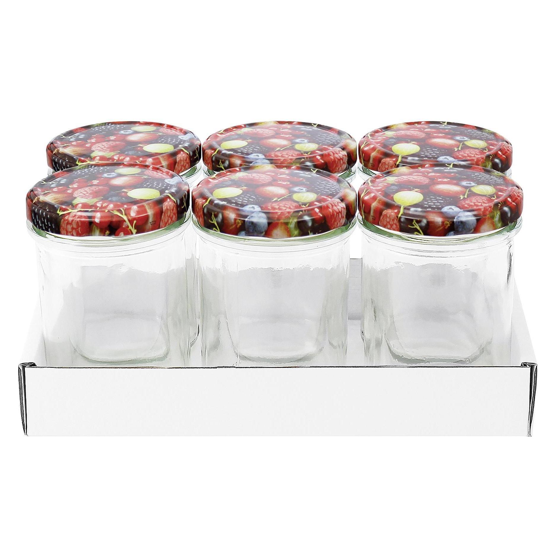 Dosen-Zentrale Sturzglas (6 Stk., 0.23 l) (00001921)