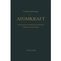 Atomkraft, Fachbücher von F. Münzinger