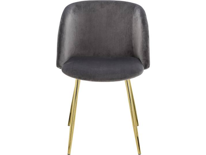 Schalenstuhl Yves grau Polyester B 55 cm
