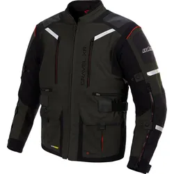 Büse Gravel XR, Textiljacke wasserdicht - Dunkelgrau/Schwarz - 28