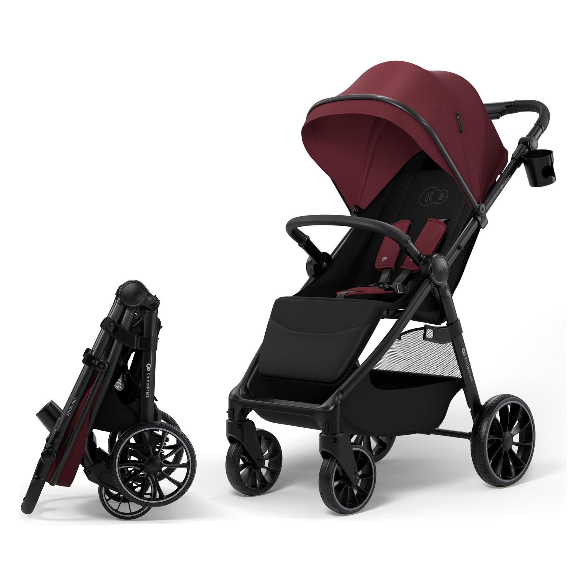 KinderKraft pushchair GRANDE 2 DARK RUBY (62615279)