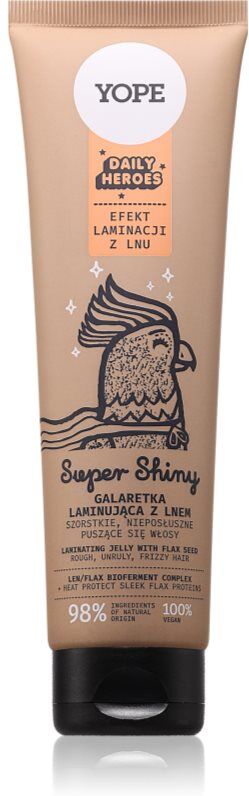 Yope Daily Heroes Super Shiny gel pour cheveux 140 ml