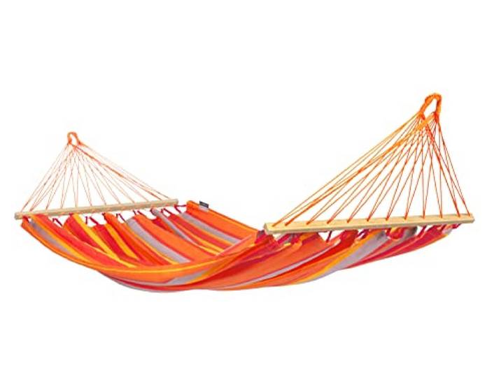 La Siesta® Alisio Toucan – Weather-Resistant Single Spreader Bar Hammock