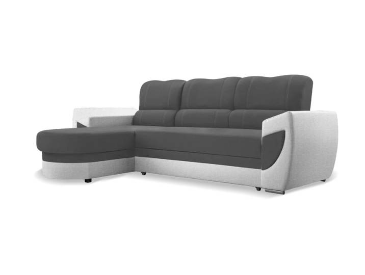 Ecksofa TRENDI Links Grau/aschegrau (Bahama 35 + Bahama 31)