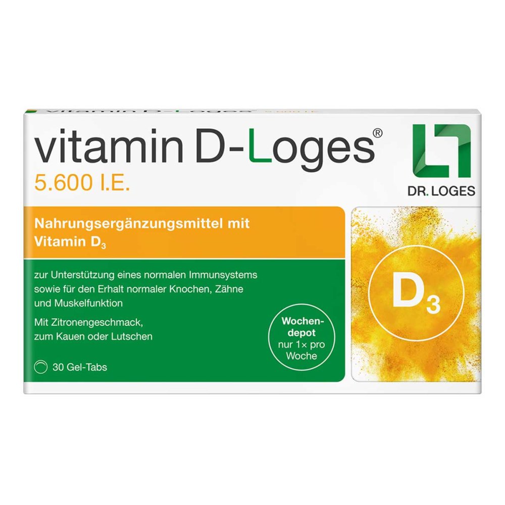 Dr. Loges + Co. GmbH Vitamin D-Loges 5.600 I.E - Wochendepot 10073678