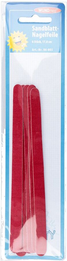 Sandblatt Nagelfeile 17,8 cm