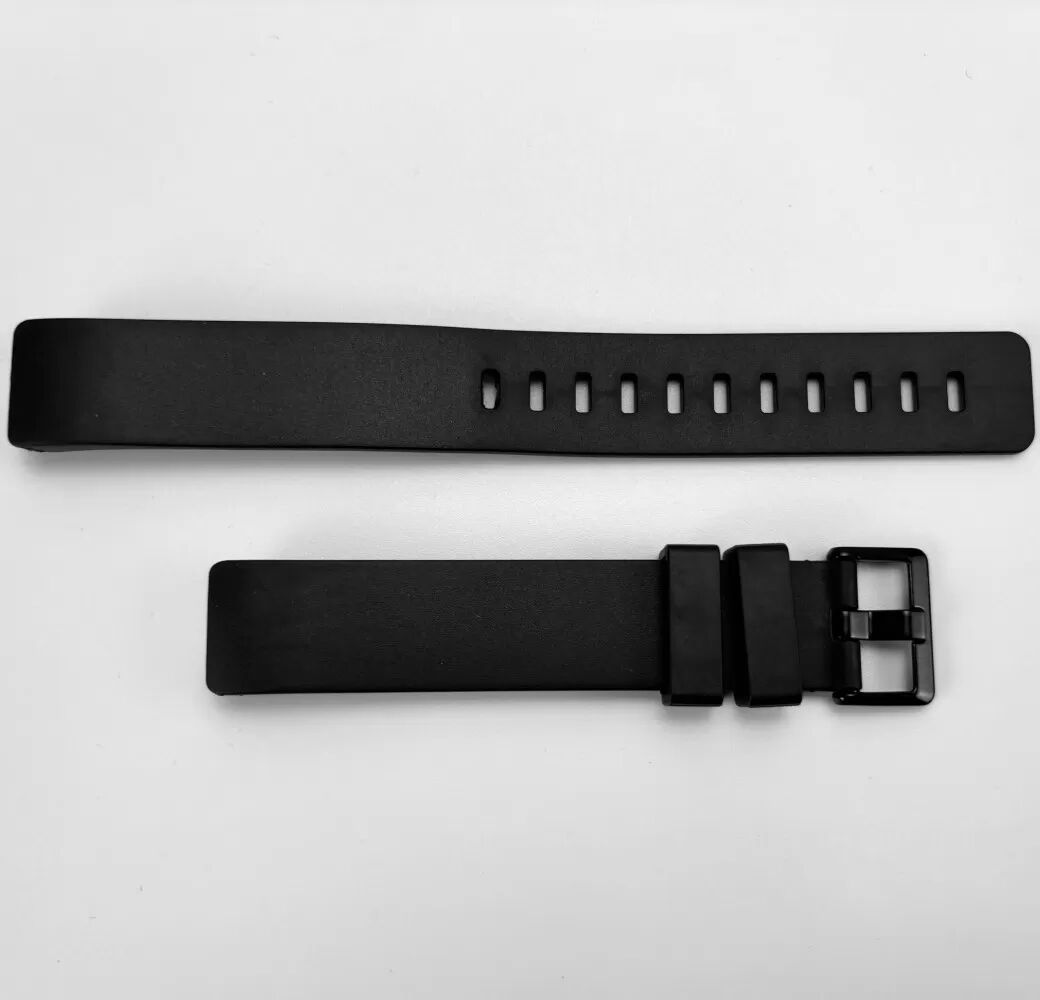 INF Silikonarmband für Fitbit Inspire/Inspire HR M Schwarz