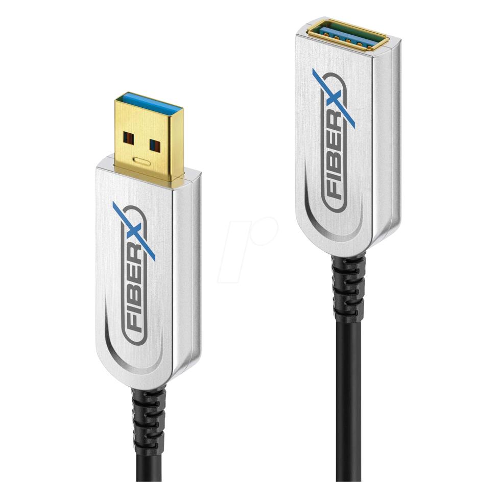 Purelink USB A - USB A (7 m, USB 3.2 Gen 1, USB 3.2 Gen 2, 4.50 W) (FX-I650-007)