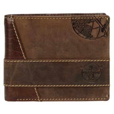 Geldbörse CHIEMSEE "CHIEMSEE Herren echt Leder", Damen, braun (cognac), Leder, Kleinlederwaren, echt Leder