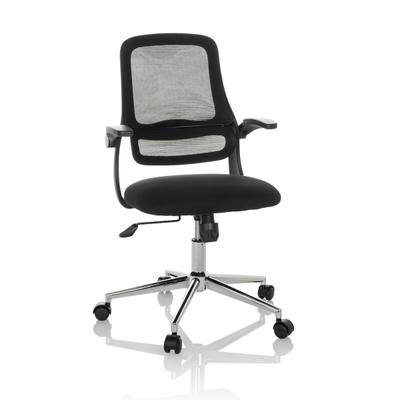 Bürostuhl / Drehstuhl MIKO B ECO Netz / Stoff schwarz hjh OFFICE