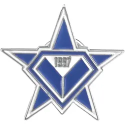 FC Blau-Weiß Linz Pin Stern 1997 - blau / ONE SIZE