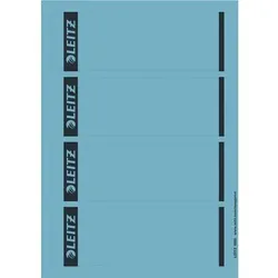 Leitz Bedruckbar Selbstklebende  Rückenschilder 1685-20-35 DIN A4 Blau 6.15 x 19,2 cm 25 Blatt à 4 Etiketten