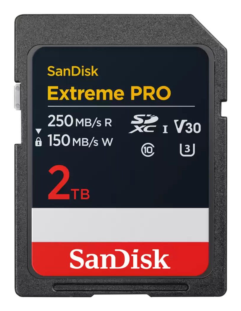 SanDisk Extreme PRO SDXC Speicherkarte 2 TB SDSDXXD-2T00-GN4IN