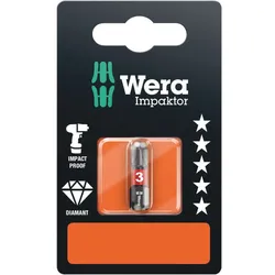 Wera 851/1 IMP DC SB Impaktor Bits - 05073917001