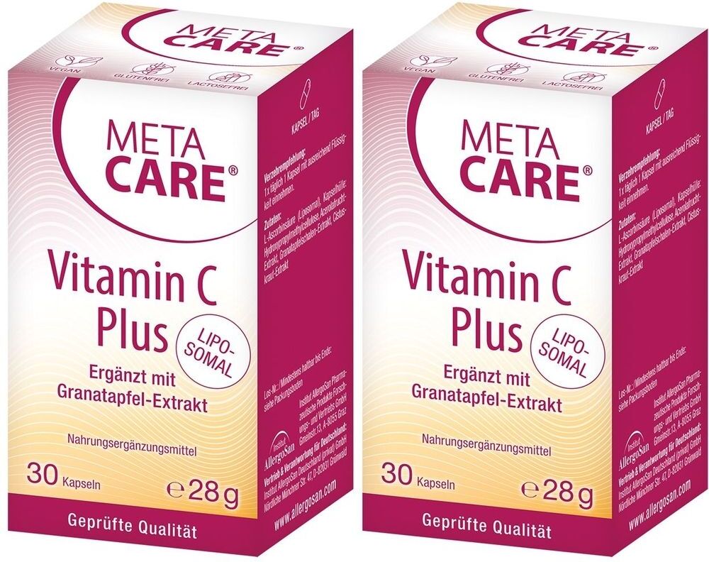 metacare Meta-Care Vitamin C Plus Kapseln 2x 2x30 St