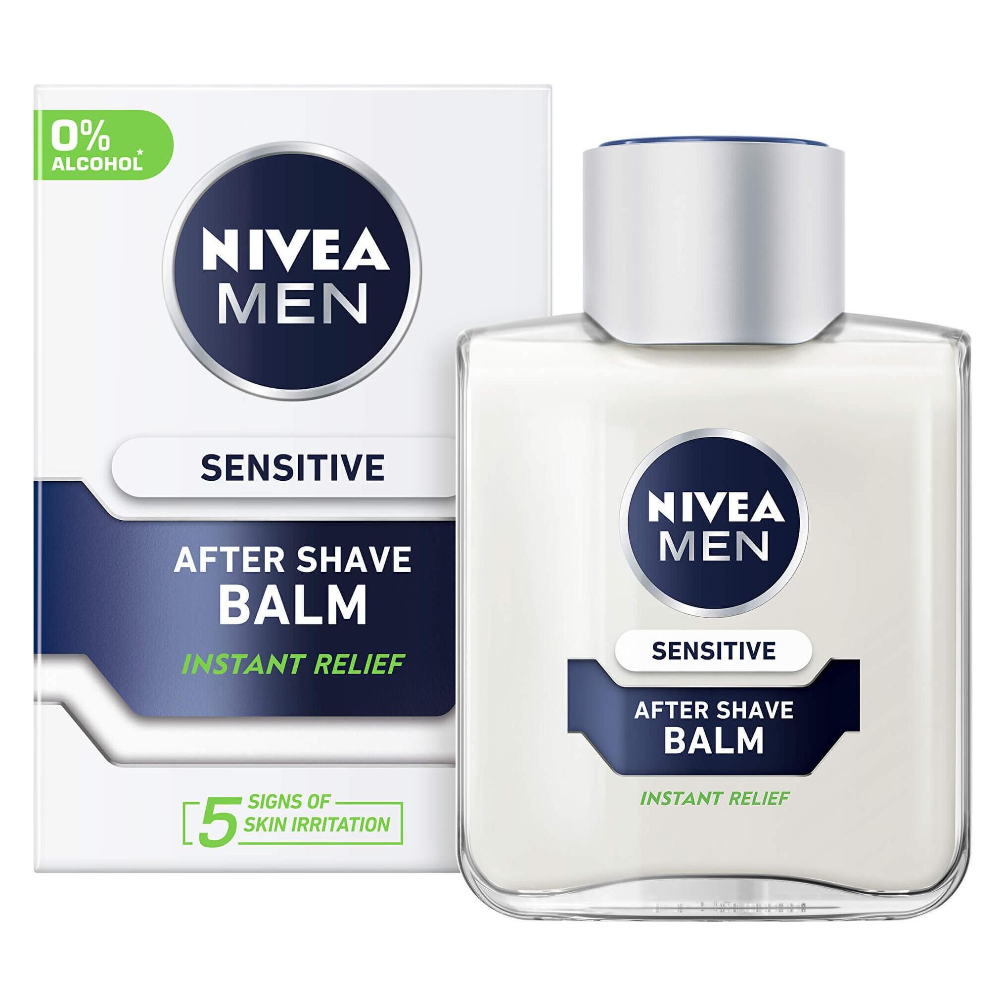 Nivea Men Sensitive (M) asb 100ml (Aftershave Balsam, 100 ml) (4005808228706)