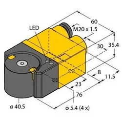 Turck Sensor RI360P1DSU35TCELIEXI