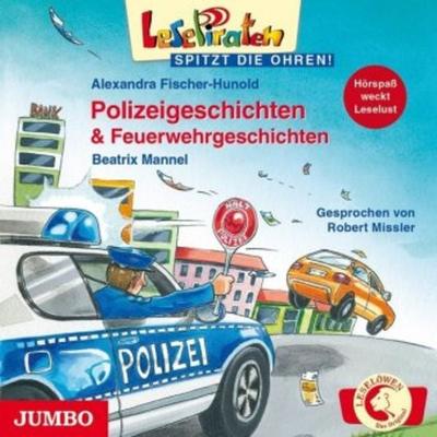 Lesepiraten: Polizeigeschichten & Feuerwehrgeschic - , CD, 4012144344328