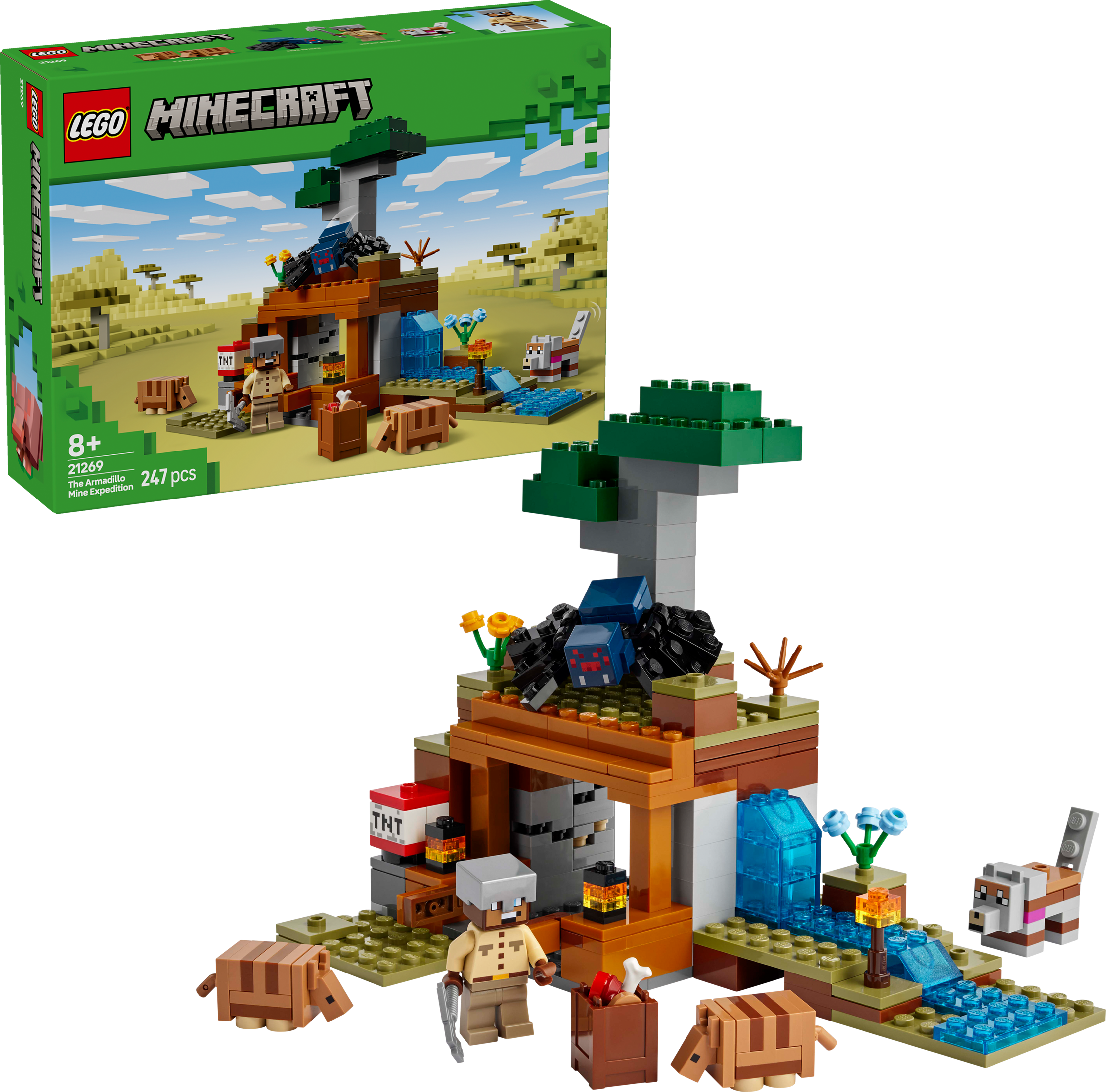 Lego - Minecraft - The Armadillo Mine Expedition (21269)