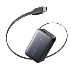 Anker Nano Powerbank 10000 mAh Pass-Through Charging, Fast Charge Schwarz Statusanzeige A1638H11