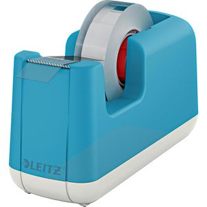 Leitz Klebebandabroller Cosy 5367-00-61, blau, Tischabroller für Klebeband 19mm x 33m