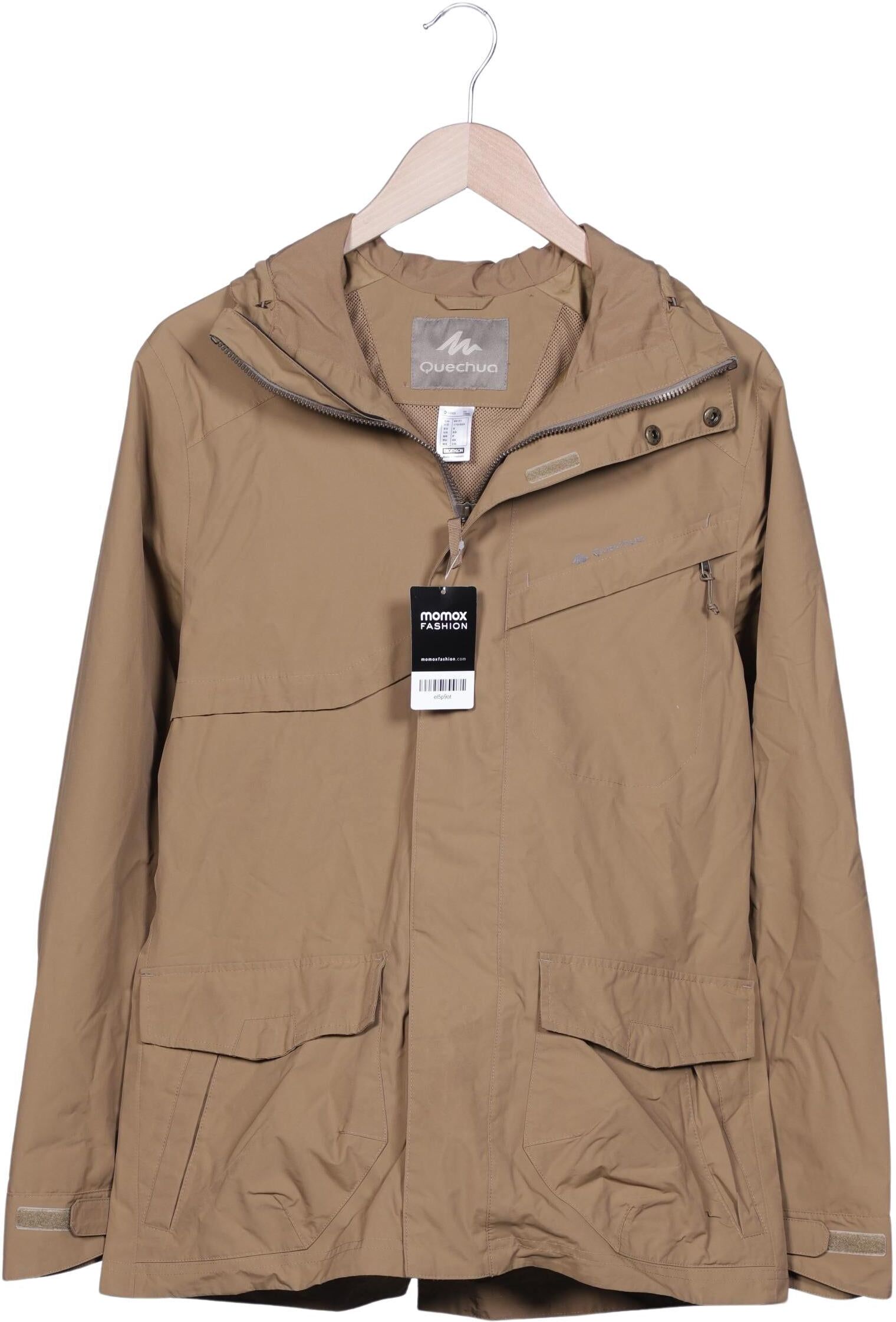 quechua Herren Jacke, Beige, Gr. S, Synthetik - Second Hand