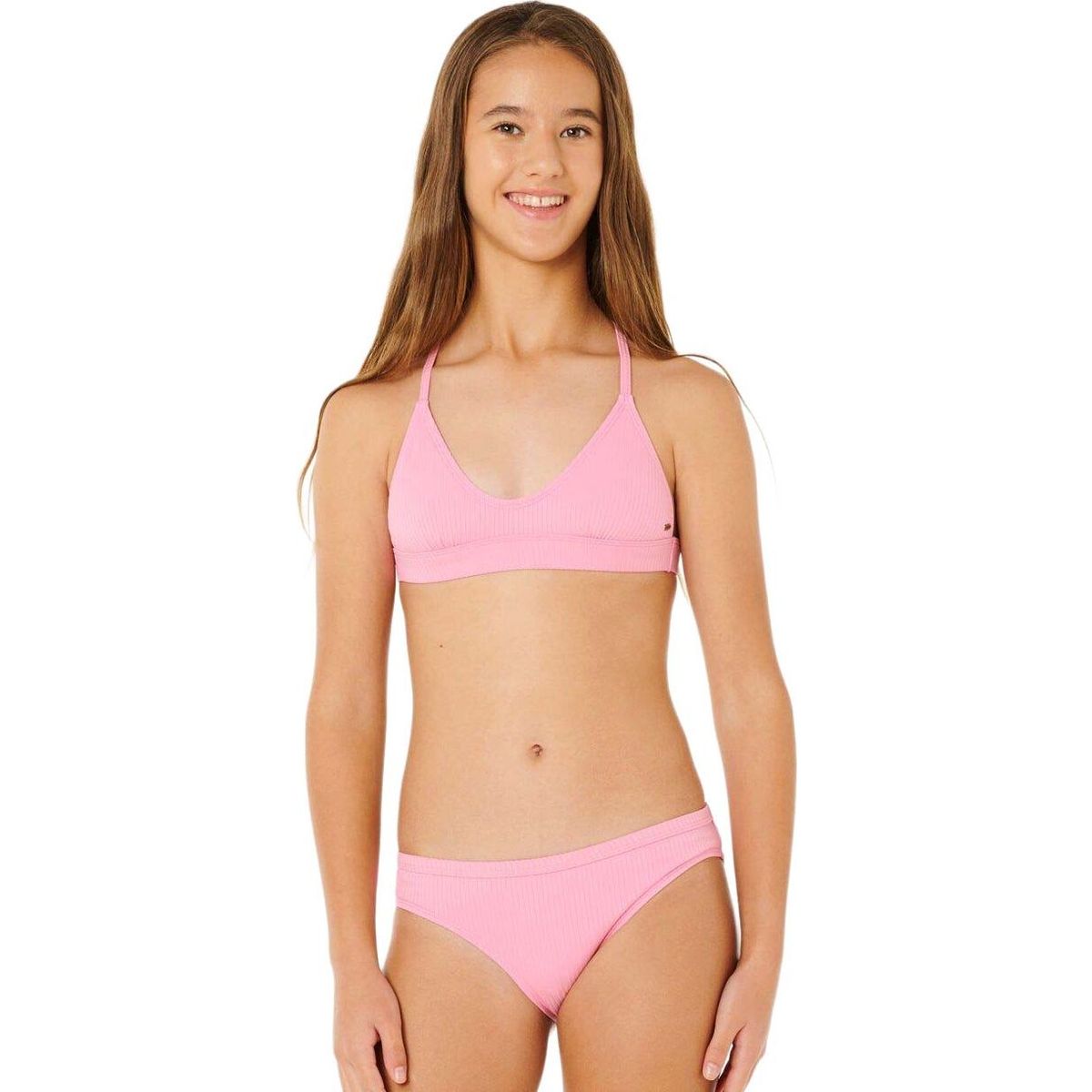 RipCurl Peachy Bikini -girl begonia pink (4525) 10 02HGSW-4525-10