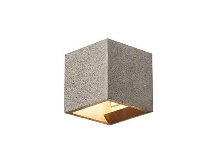 SLV SOLID CUBE, Wandleuchte, Schwarz