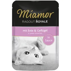 Miamor Ragout Royale in Sauce Ente & Geflügel 22x100 g