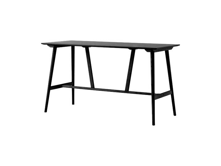 &Tradition In Between SK28 Bar Table Bartisch 190x80x105 cm Schwarz lackierte eiche