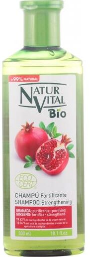 NaturVital Champú Bio Ecocert Fortificante 300 ml