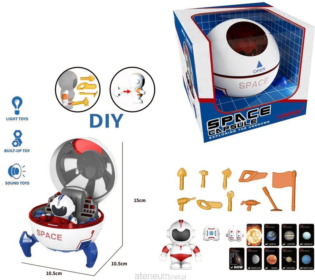 Trifox Astronaut in een capsule met accessoires