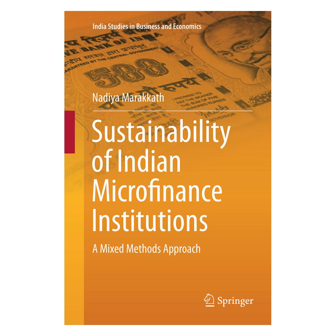 Springer Sustainability of Indian Microfinance Institutions (Englisch, Softcover, Nadiya Marakkath) (55834104)