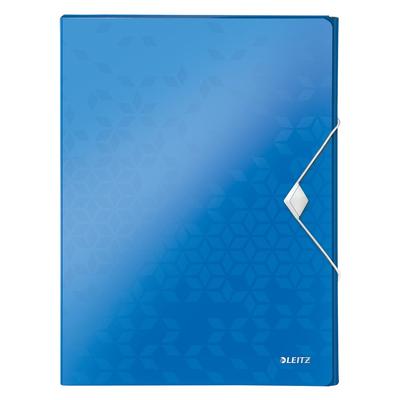 Leitz WOW Ablagebox PP A4 30mm Blau