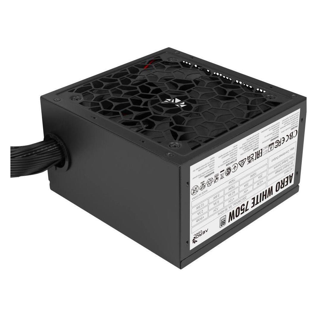 AeroCool Aero White 750 750W ATX3.1 black power supply (750 W) (62895191)