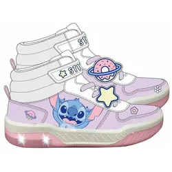 Stitch, Unisex, Hallenschuhe, Kinder Sportschuhe (25), Violett, Rosa