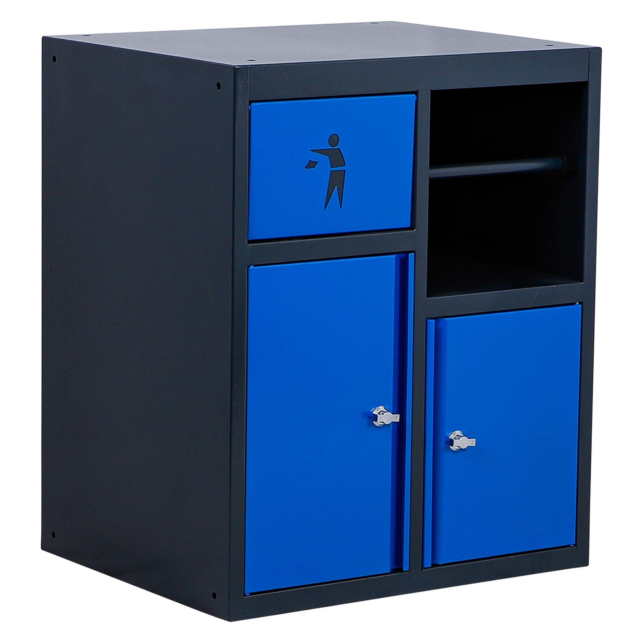 BGS - Unterschrank, mit Rollenhalter und Abfallmodul (78.70 cm, 65 cm) (80202)