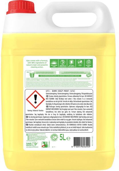 Ajax Lemon Universalrengøring, 5 L