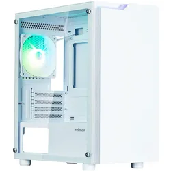 Zalman T4 Plus (mATX, Mini-ITX), PC Gehäuse, Weiss