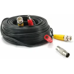 LevelOne CAS-5018 Koaxialkabel 18 m BNC Gleichstrom Schwarz