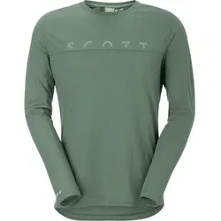 SCOTT Herren Shirt SCO Tee M's Defined DRI LS, Größe M in Grün Grün