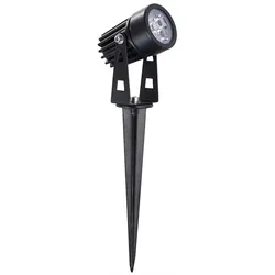 ZAS 3W Mini-Rund-LED-Außenstrahler, Mattschwarz, 2200K - Beneito & Faure für hochwertige Architekturbeleuchtung