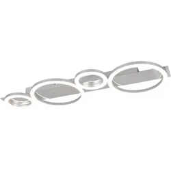 Deckenleuchte LED LUMOS (BHT 72x5,50x23 cm) - silber - BHT 72x5,50x23 cm