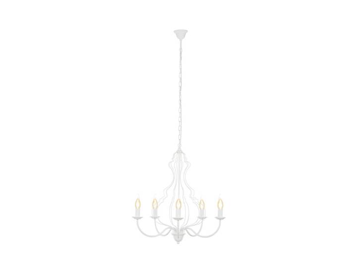 Witte kroonluchter Margaret Ø 55cm Lyora - 6330