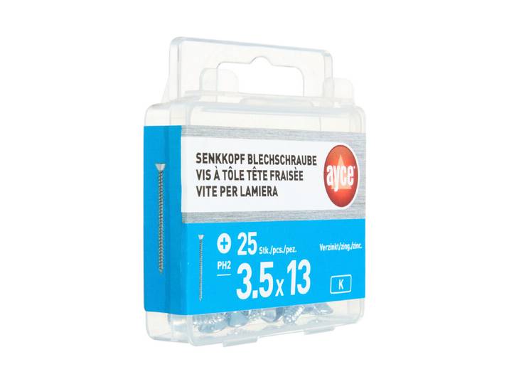 Ayce Senkkopf-Blechschraube PH2 × 13 mm